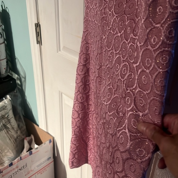 NWOT Nine West size 10 mauve sheath dress, purchased for daughter's wedding - Picture 7 of 7